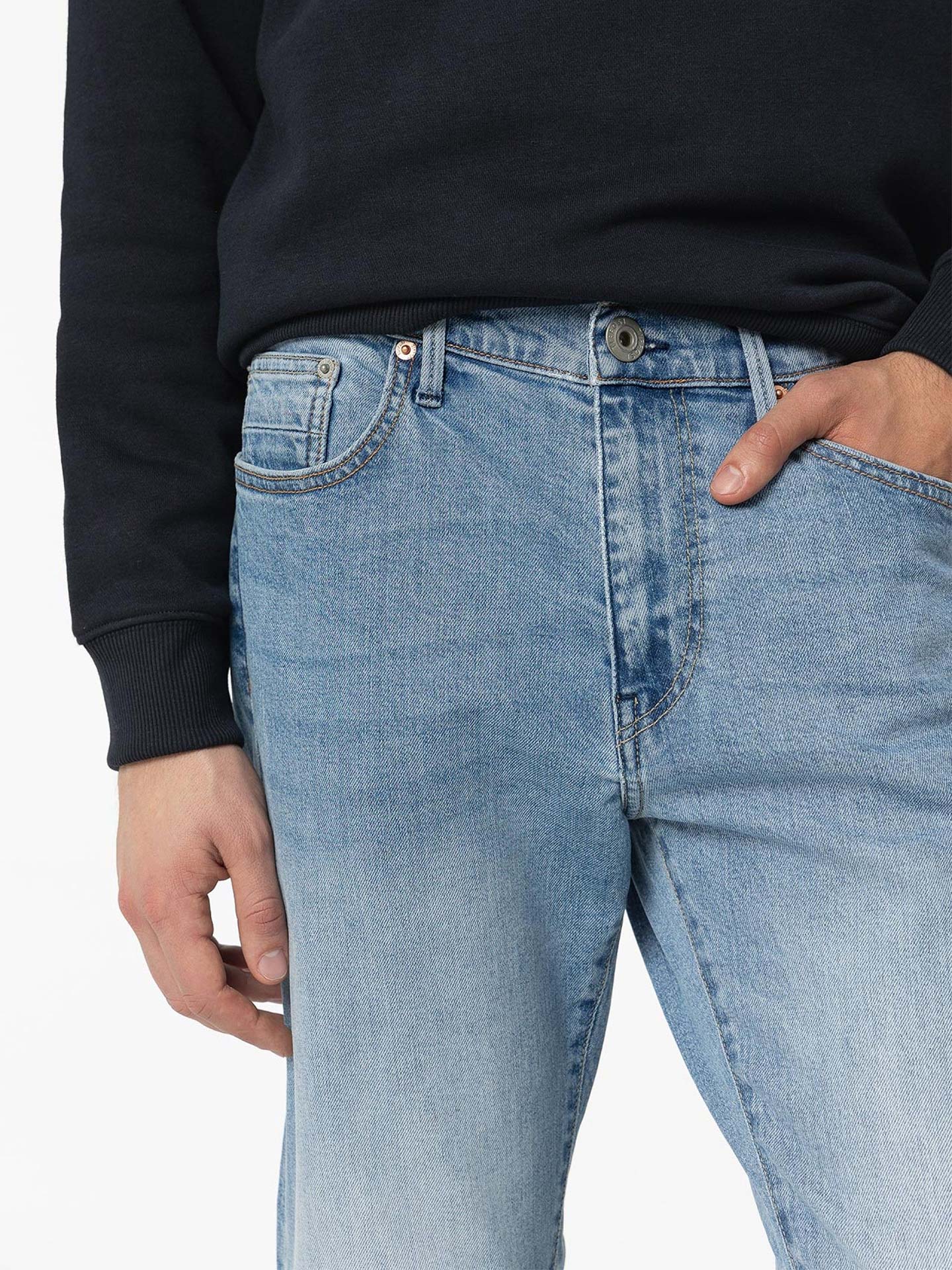 Calças de Ganga Slim Fit