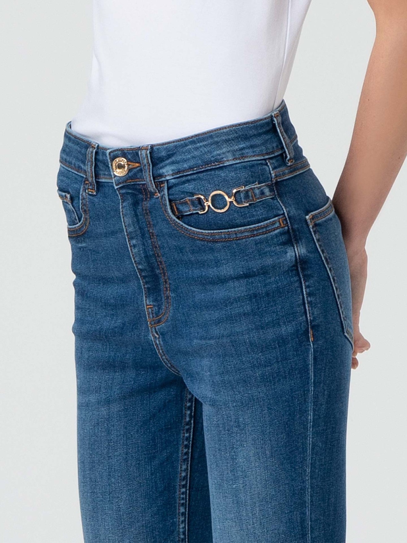 Calças de Ganga Bootcut