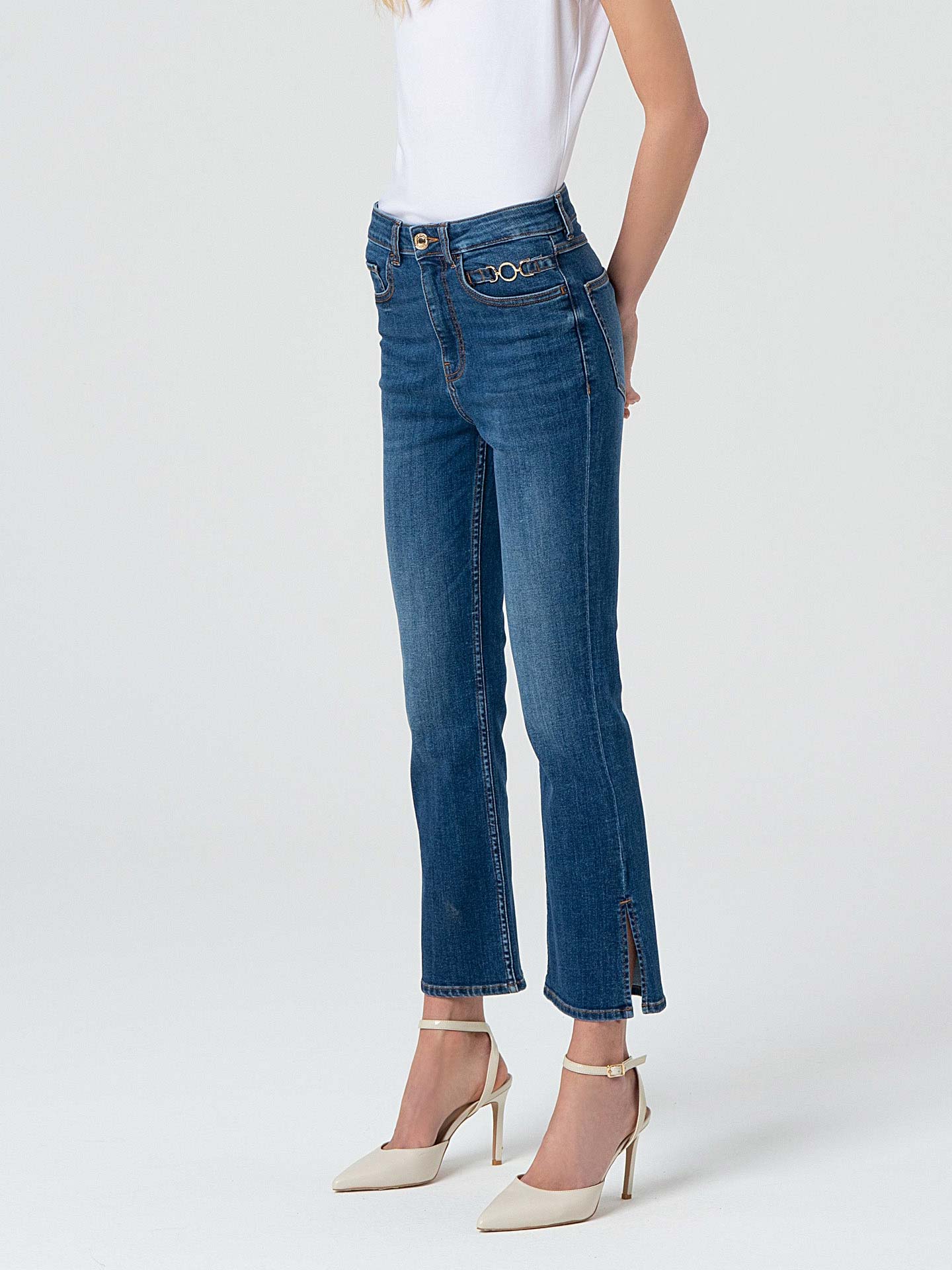 Calças de Ganga Bootcut