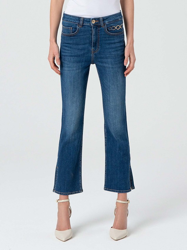 Calças de Ganga Bootcut