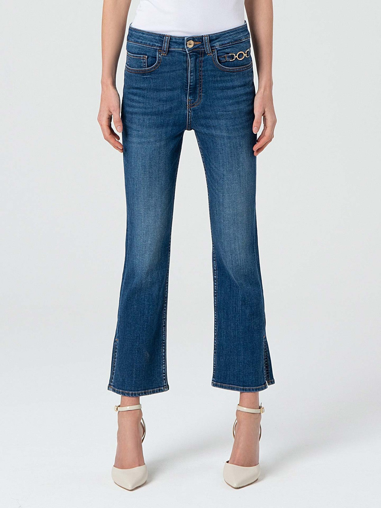 Calças de Ganga Bootcut