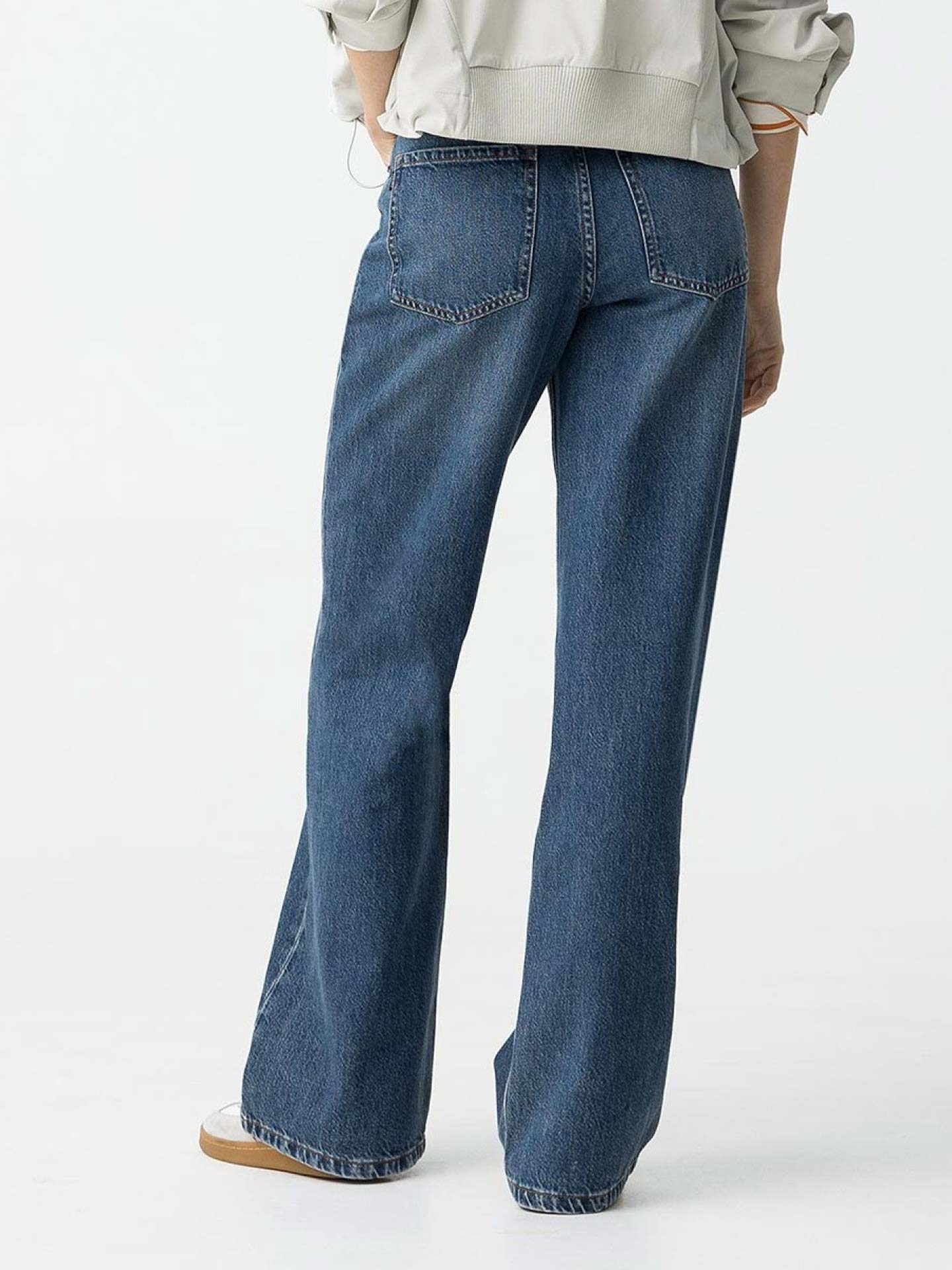 Calças de Ganga Straight Fit