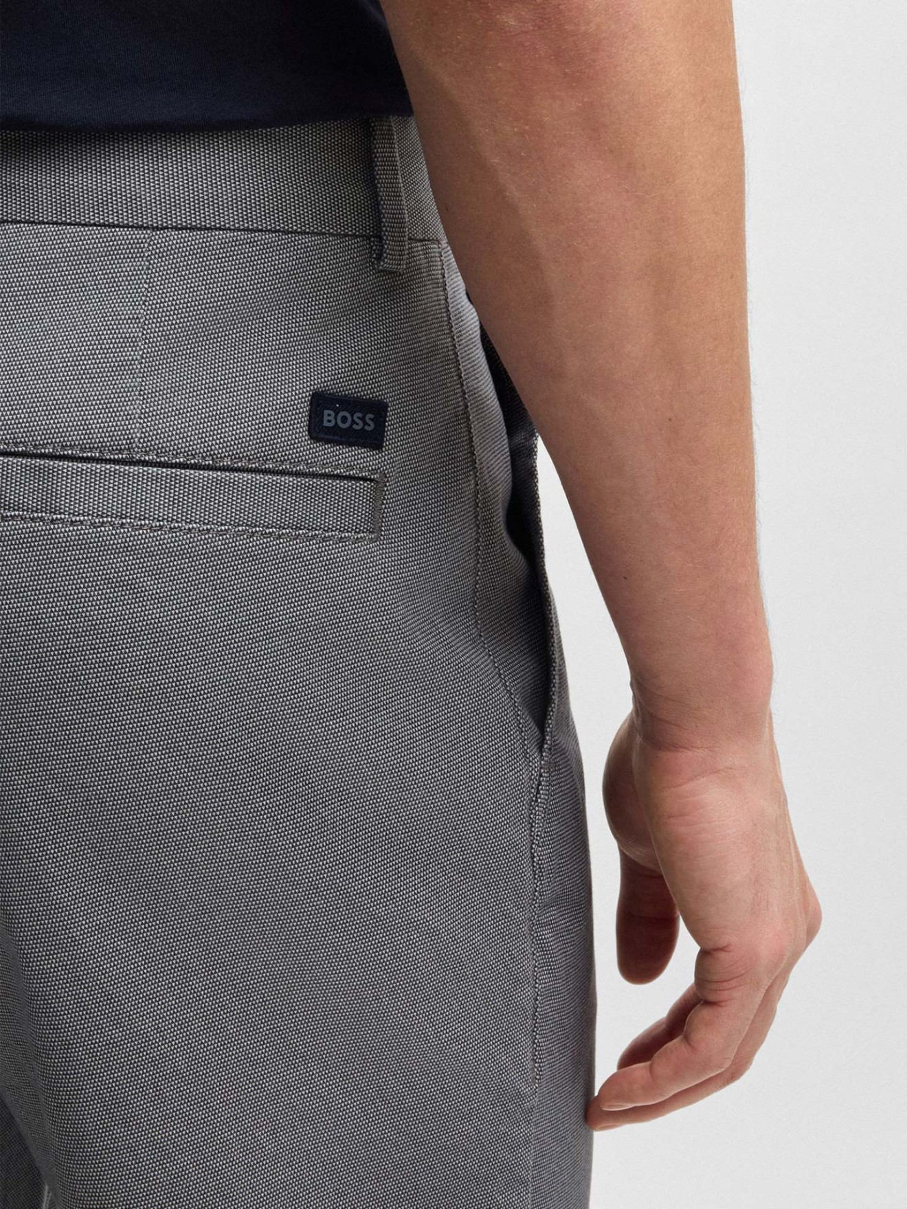 Calças Straight Fit