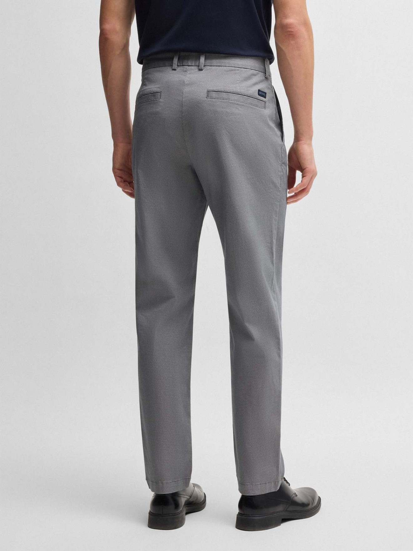 Calças Straight Fit