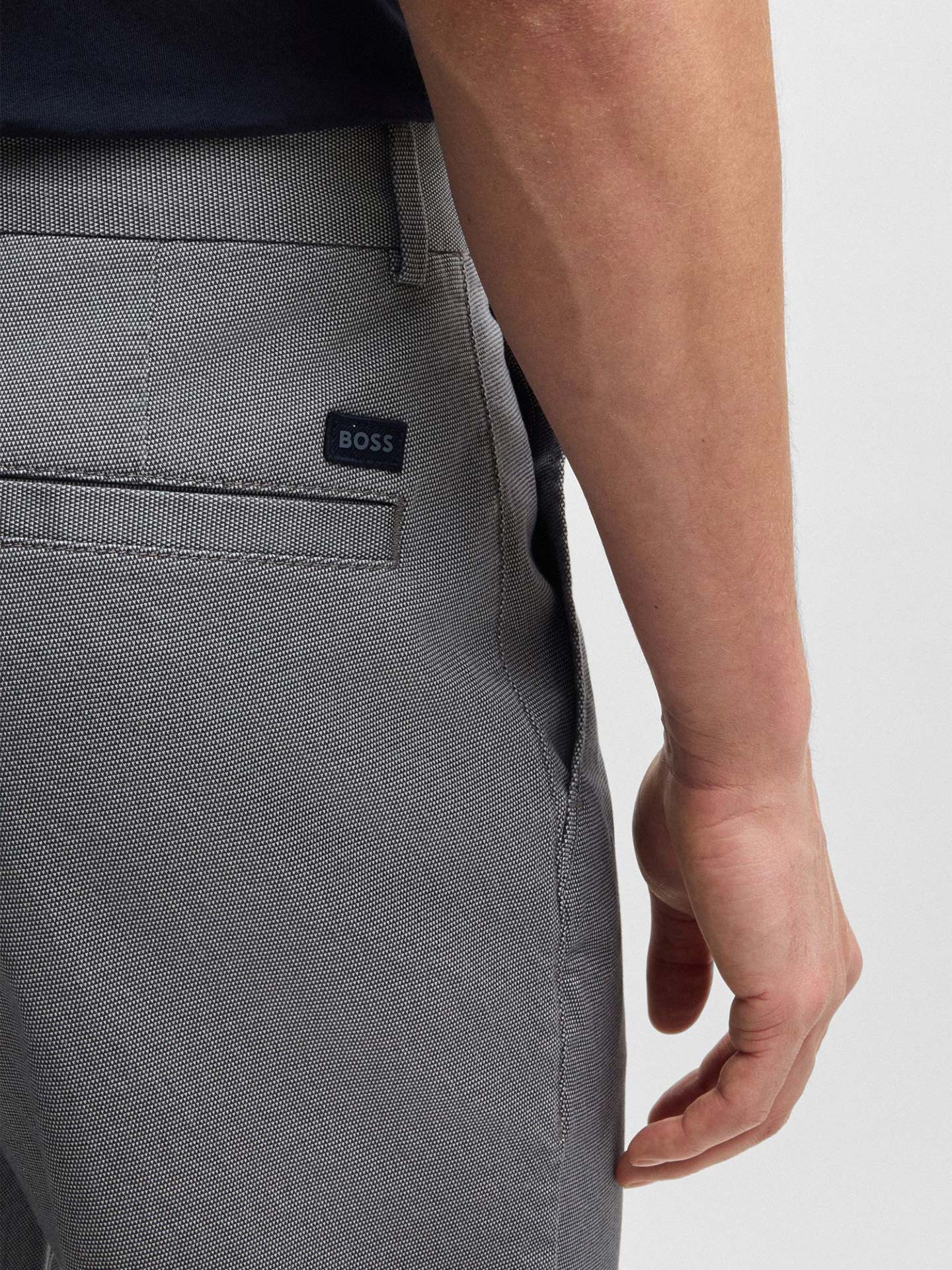 Calças Straight Fit