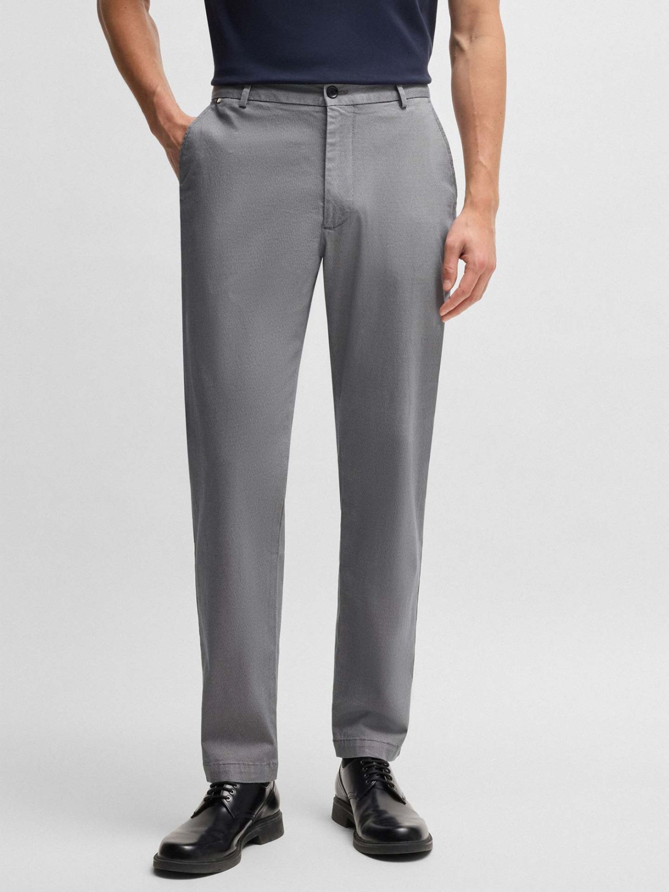 Calças Straight Fit