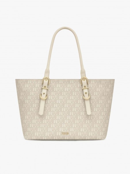 Tote Bag Buckles Silhouette