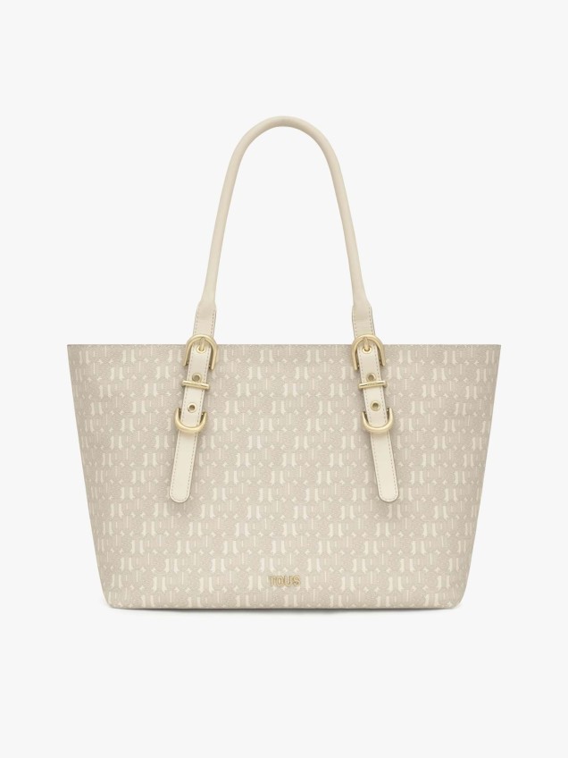 Tote Bag Buckles Silhouette