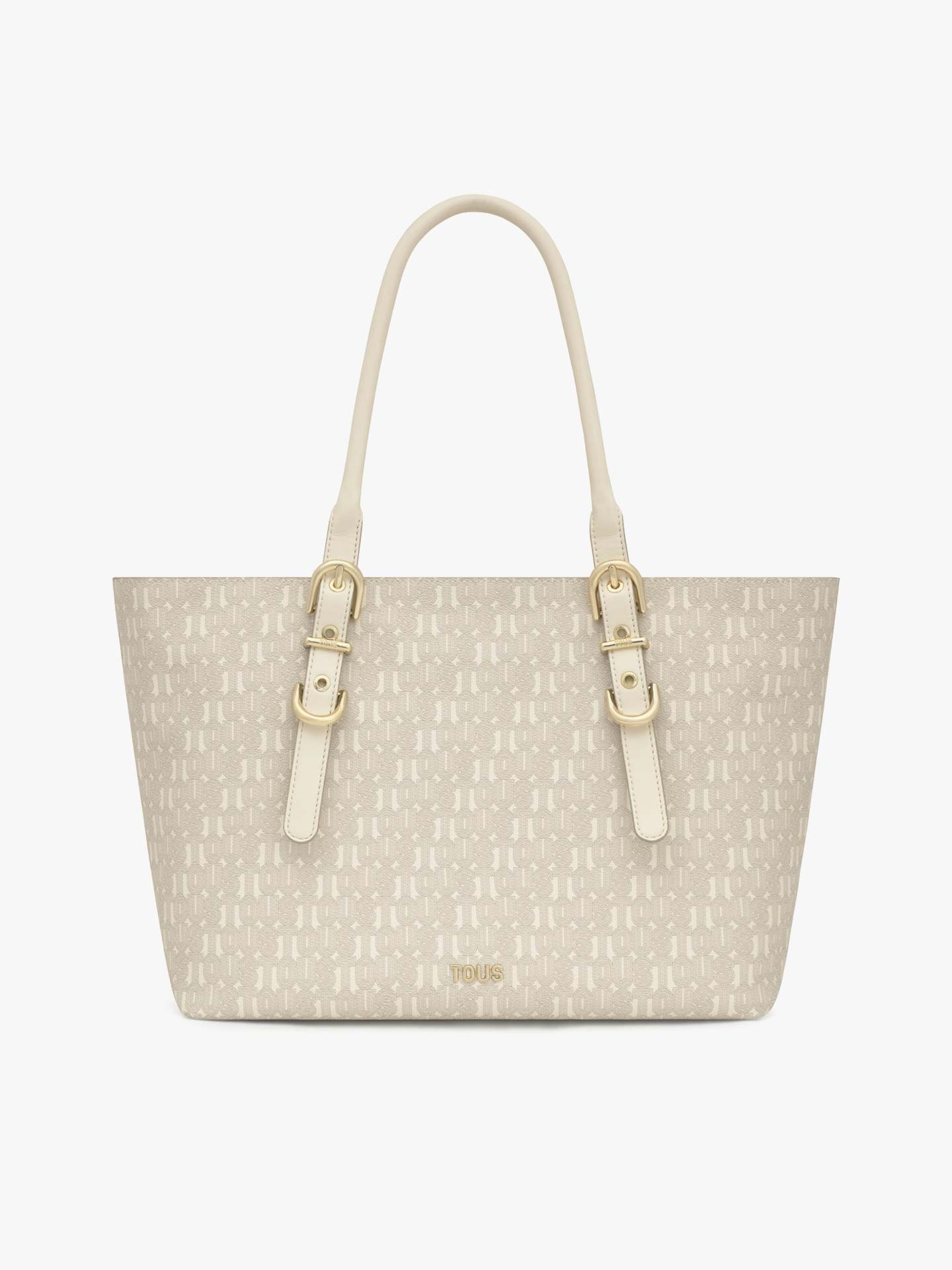 Tote Bag Buckles Silhouette