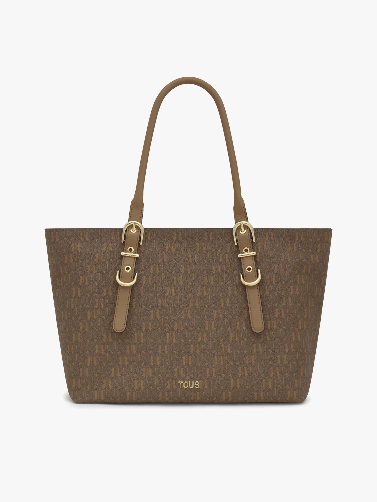 Tote Bag Buckles Silhouette