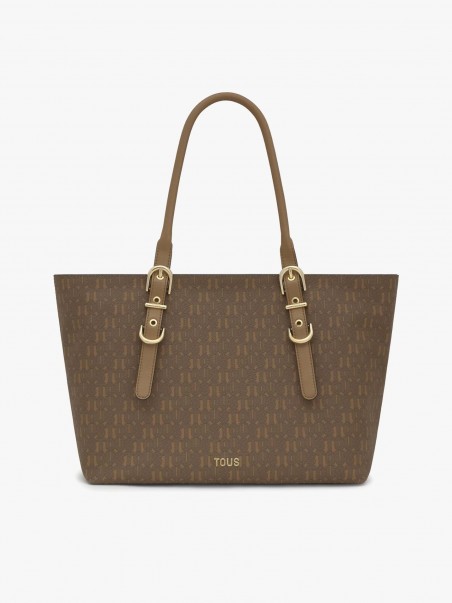 Tote Bag Buckles Silhouette