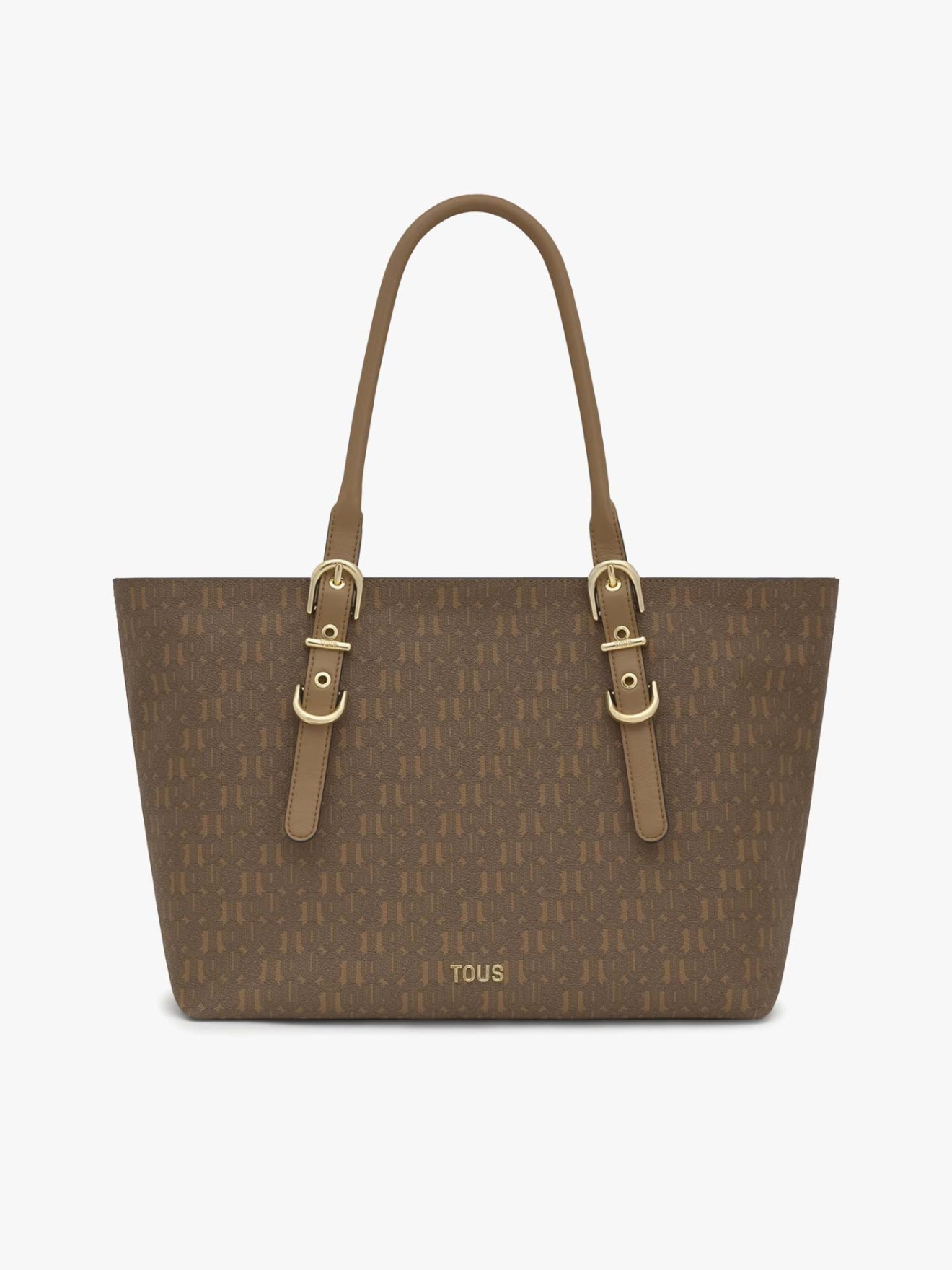 Tote Bag Buckles Silhouette