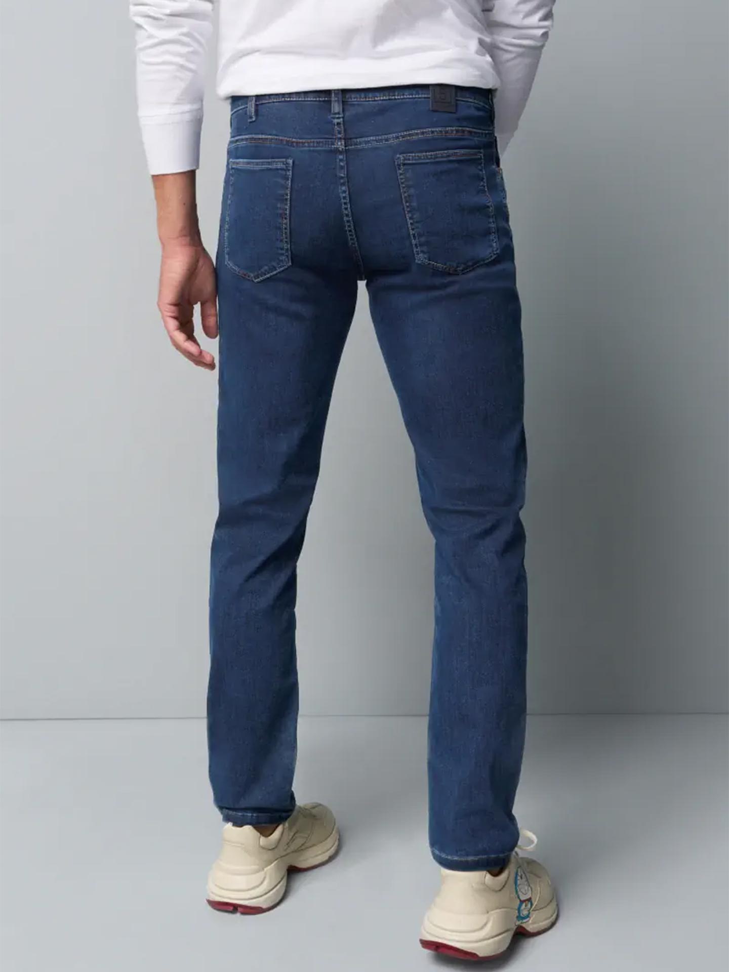 Calças de Ganga Slim Fit