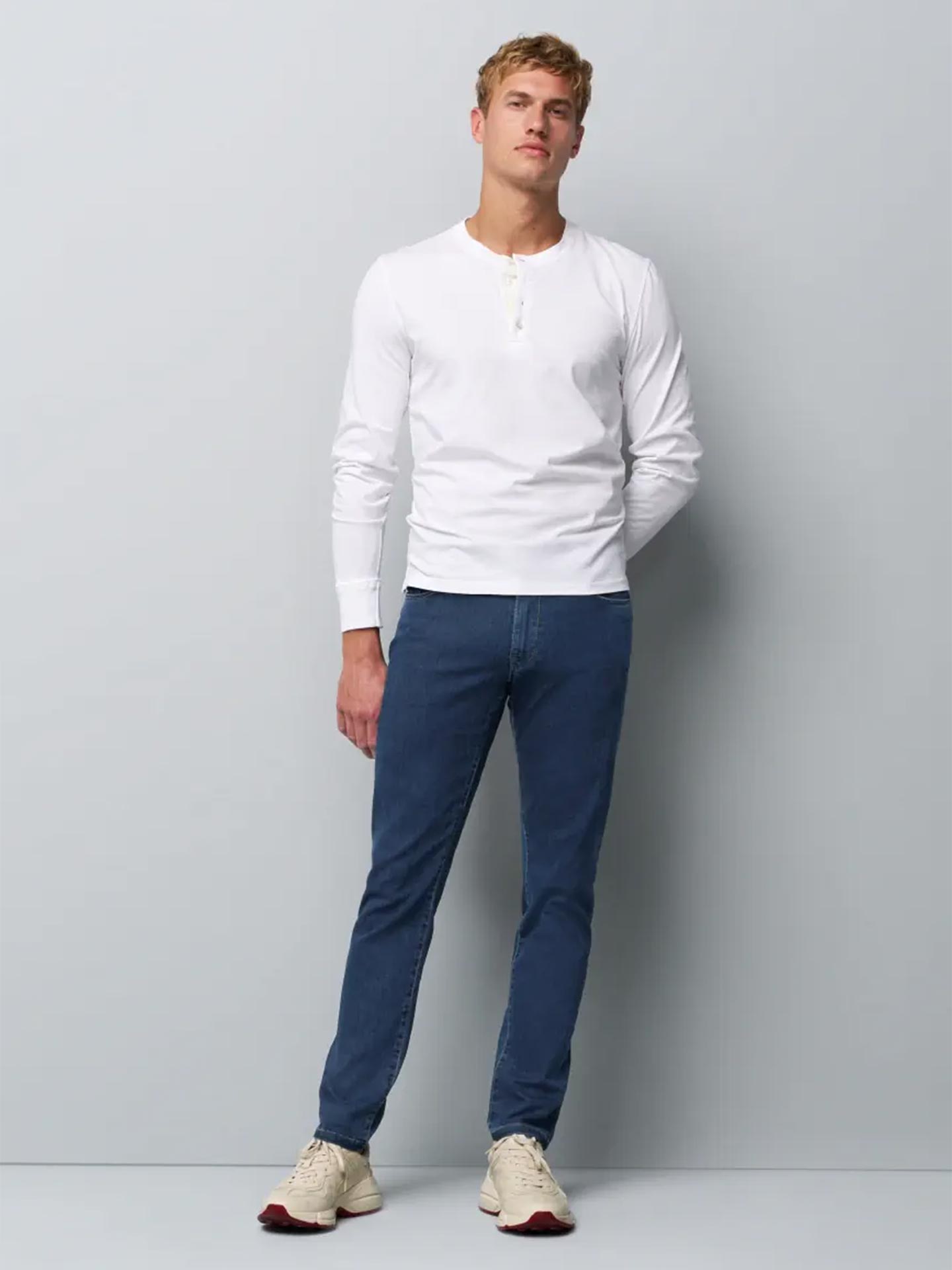Calças de Ganga Slim Fit