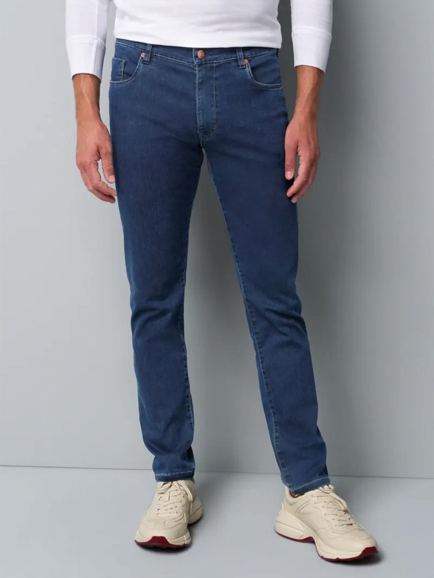 Calças de Ganga Slim Fit