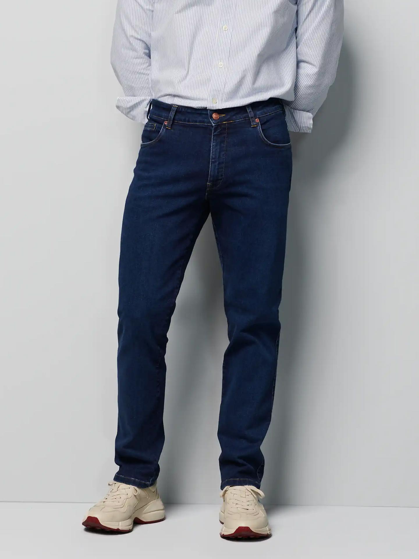 Calças de Ganga Regular Fit