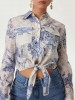 Camisa Cropped Fit