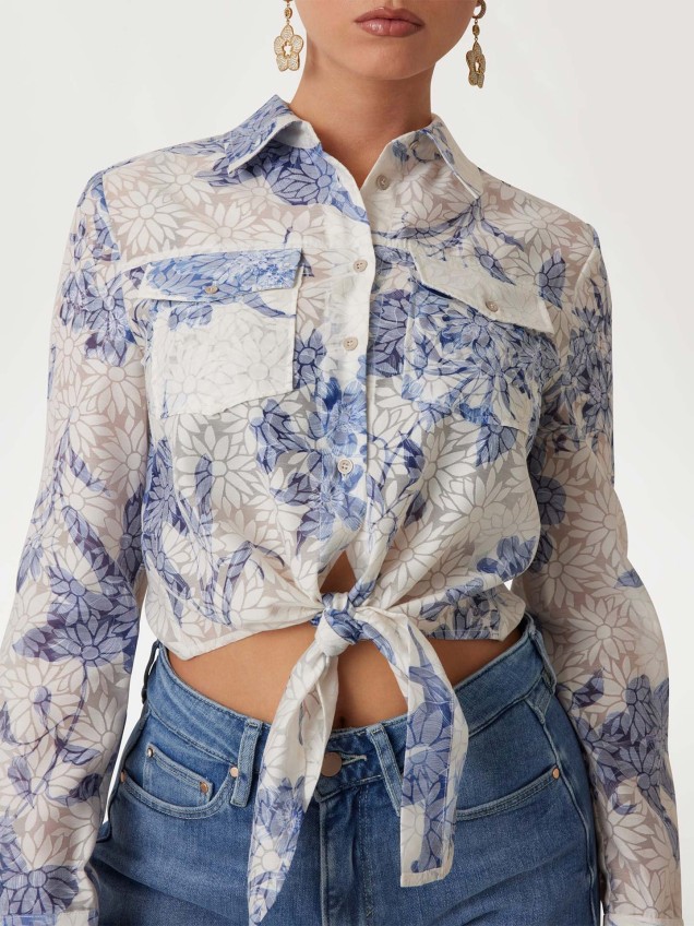 Camisa Cropped Fit
