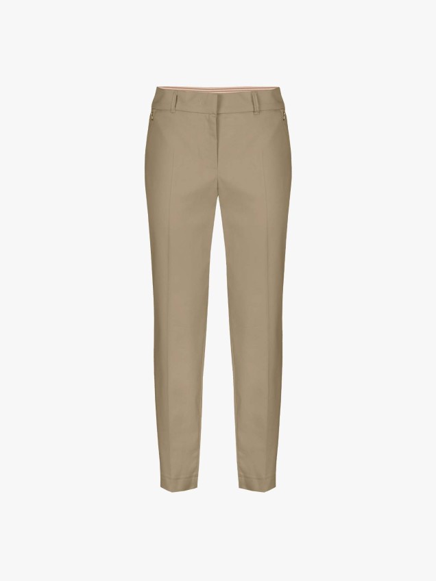 Calças Straight Fit
