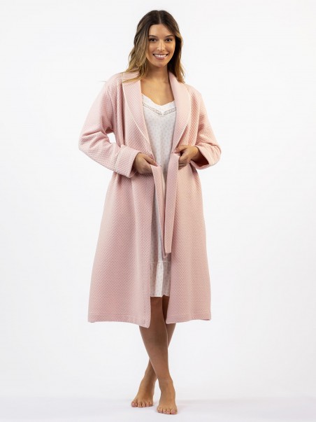 Robe em malha Jacquard