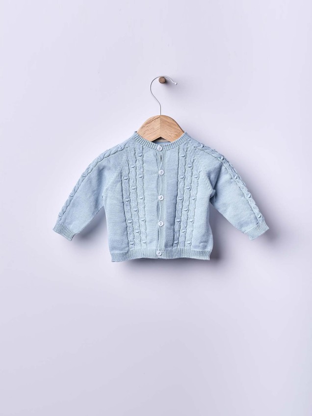 Casaco de Malha em Algod�o