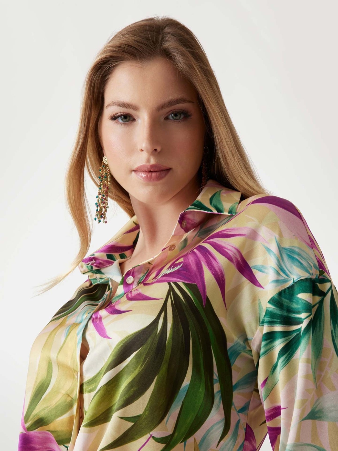 Camisa Acetinada
