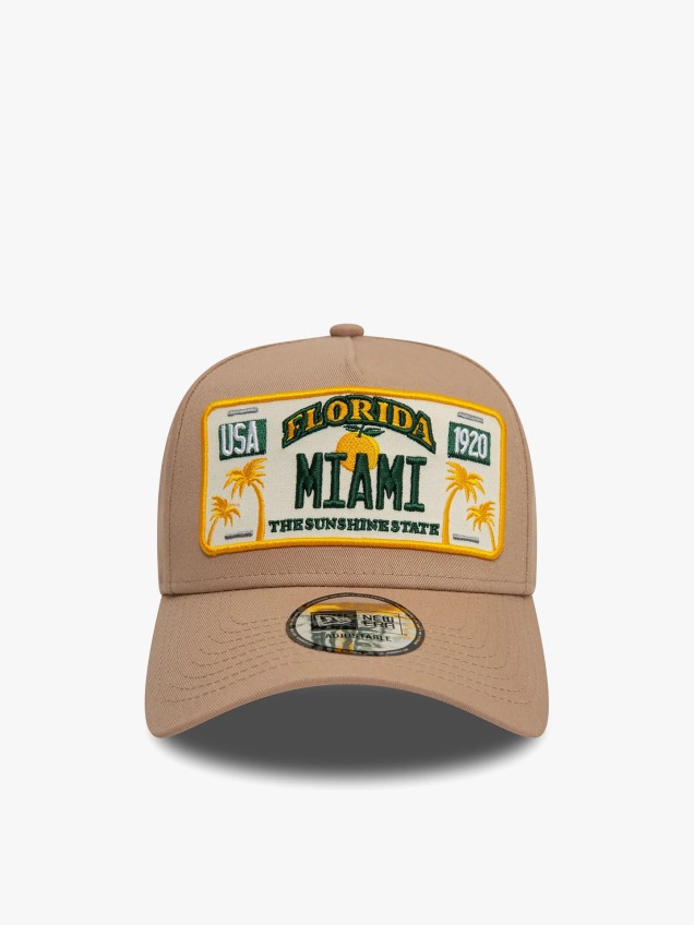Boné New Era Miami License Plate 9FORTY