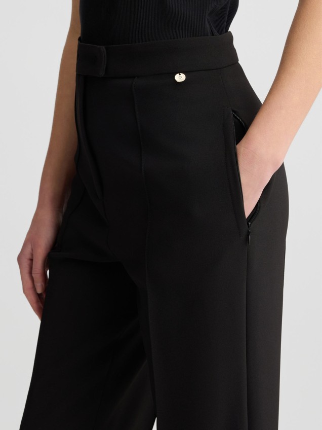 Calças Straight Fit