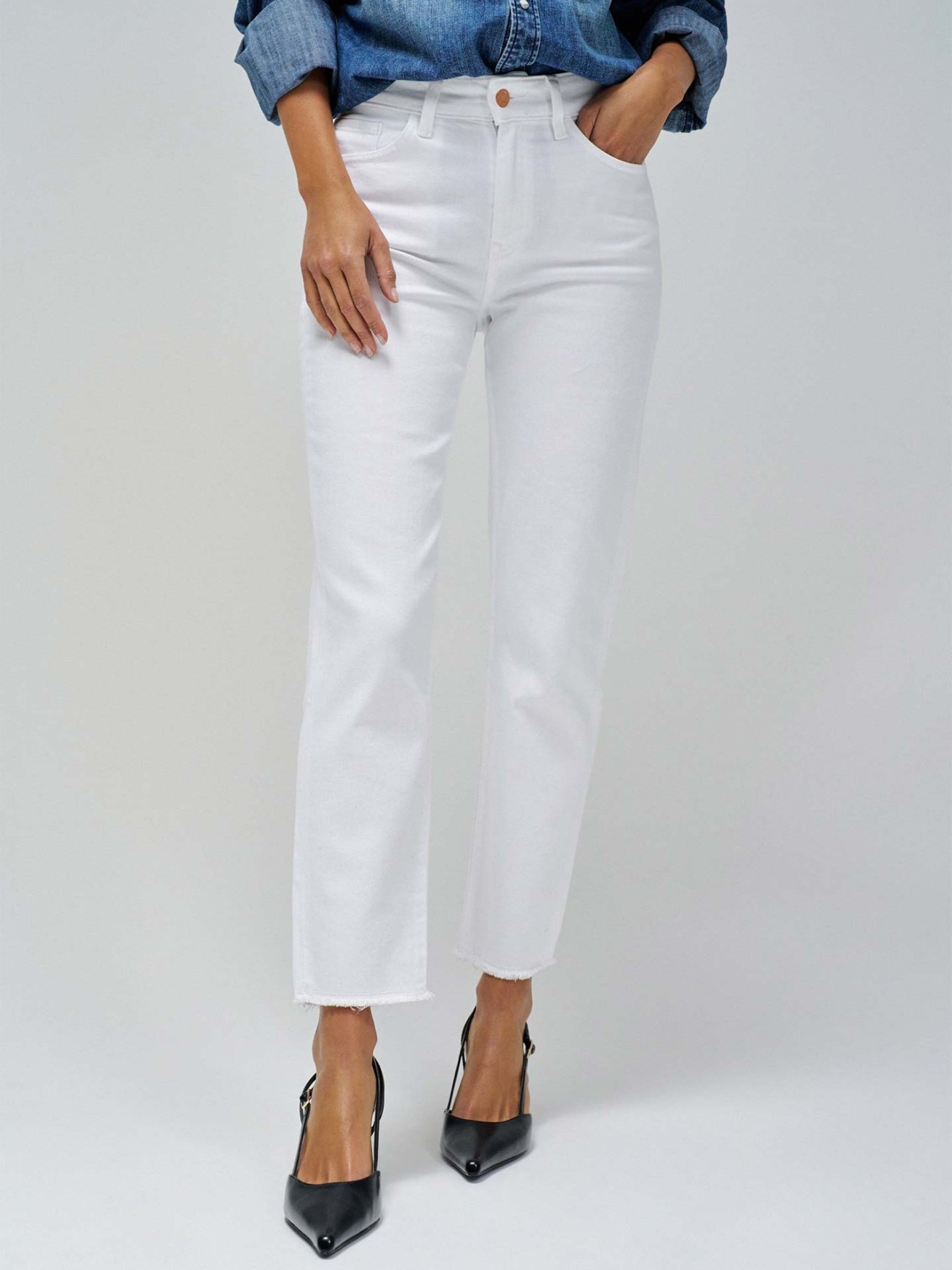 Calças de Ganga True Cropped Slim