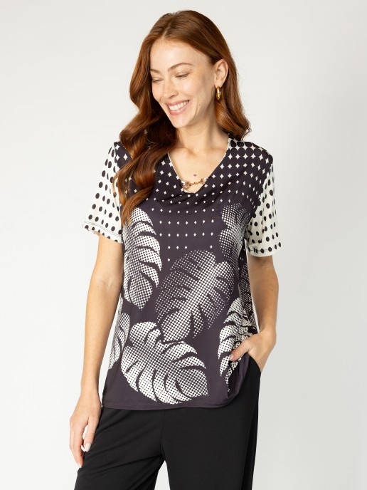Blusa com Padro