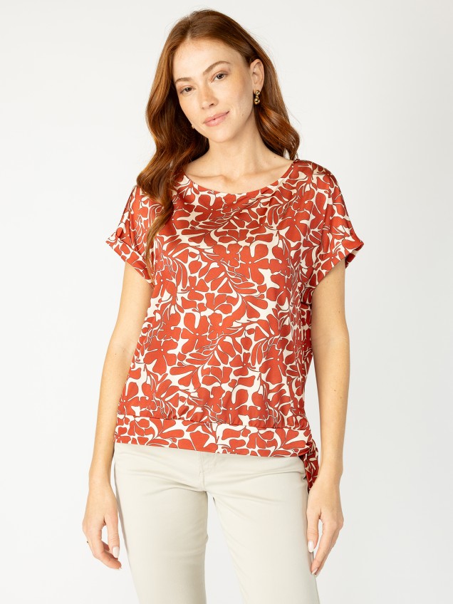 Blusa com Padr�o