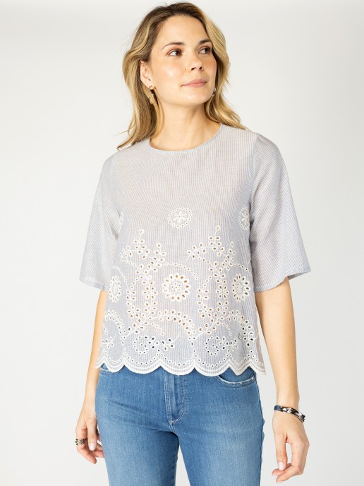 Blusa s Riscas