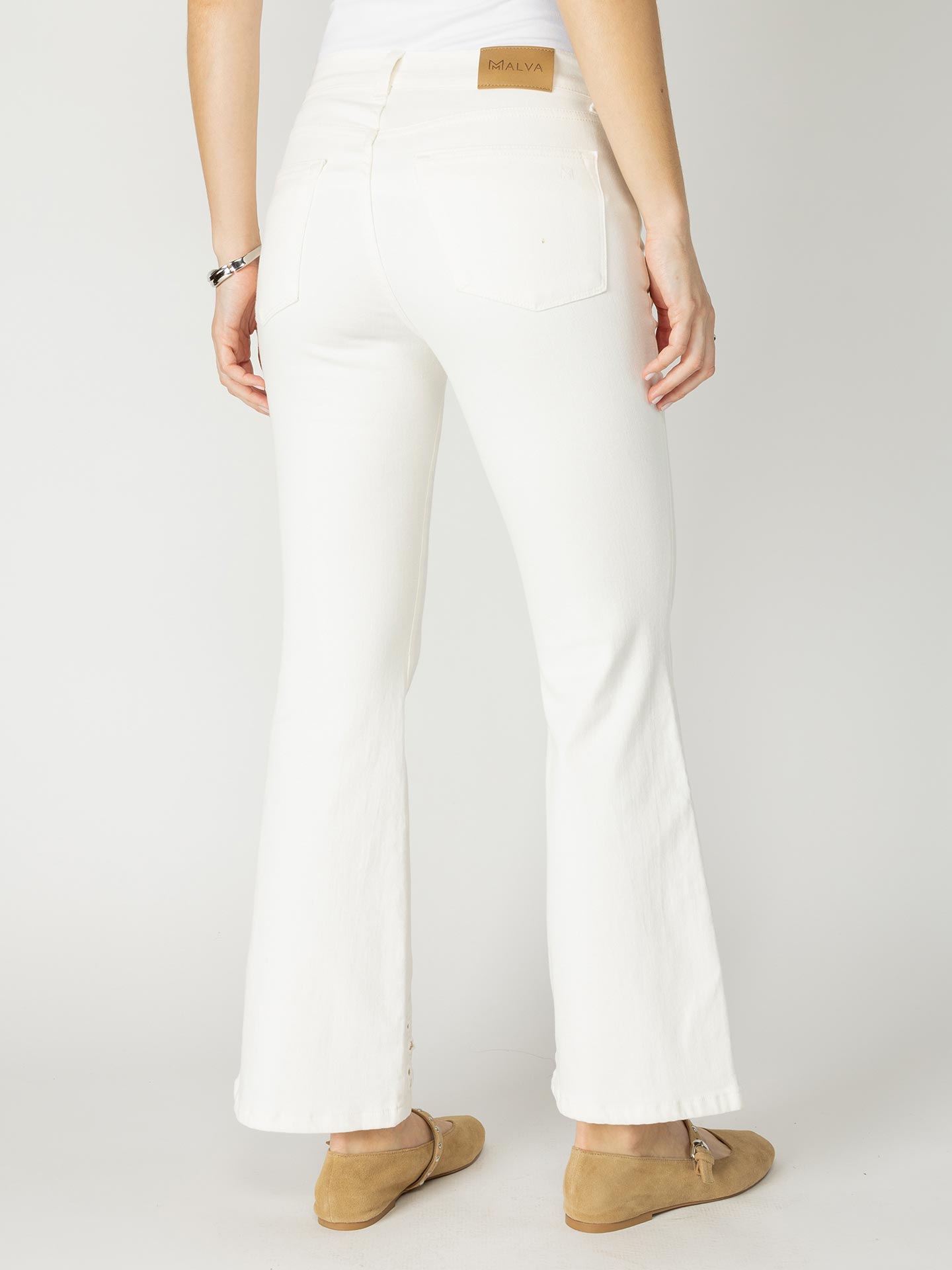 Calças de Ganga Flared Fit