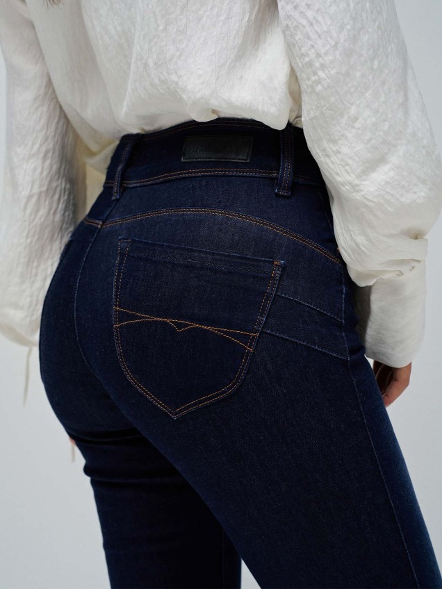 Calças de Ganga Secret Push-in