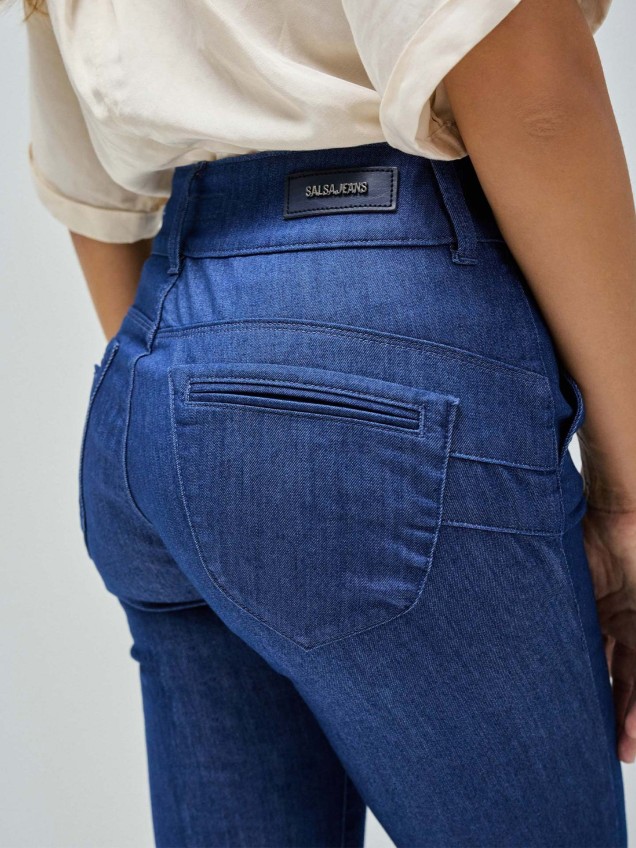 Calças Chino Secret Push-in Cropped Slim