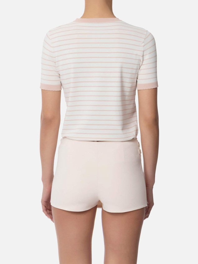 T-Shirt com Padrão