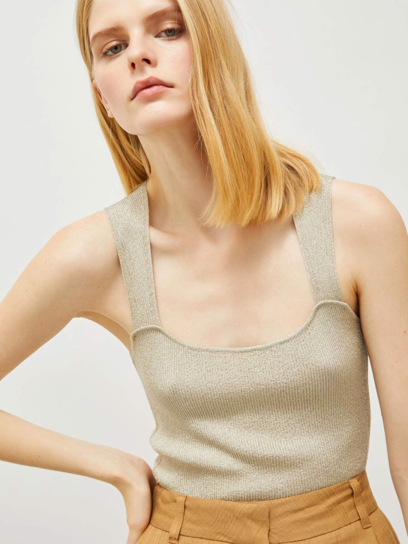 Top de Malha Lurex