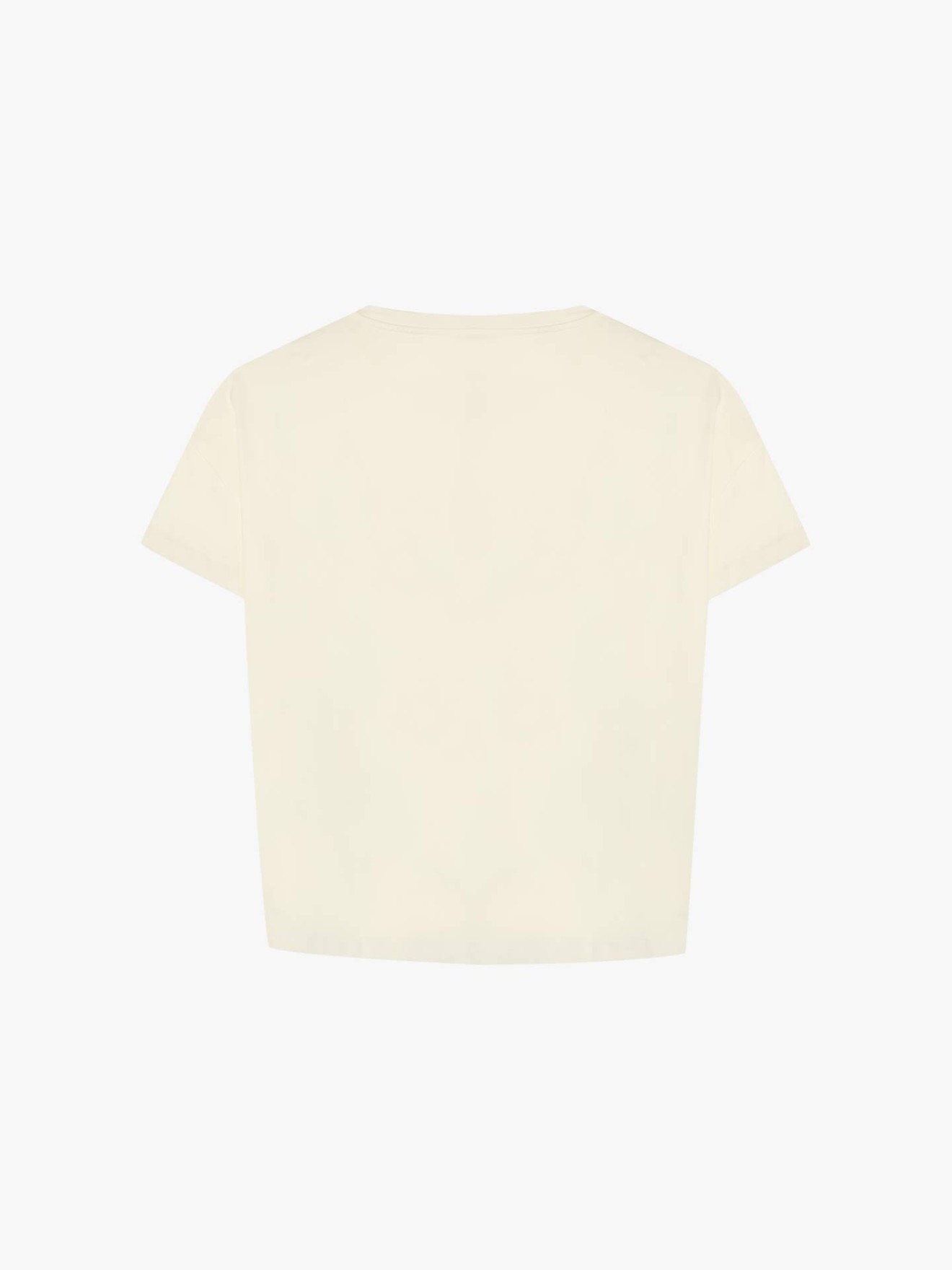 T-Shirt com Estampado em Relevo