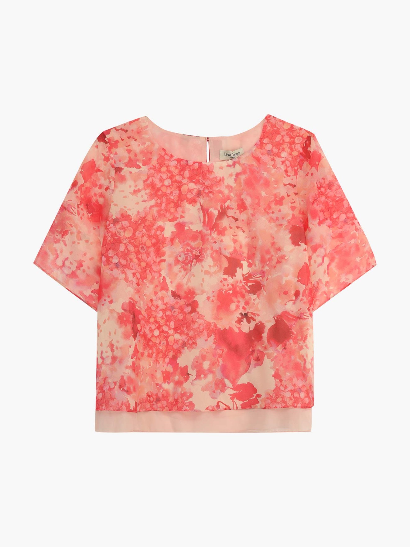 Blusa com Padr�o Floral
