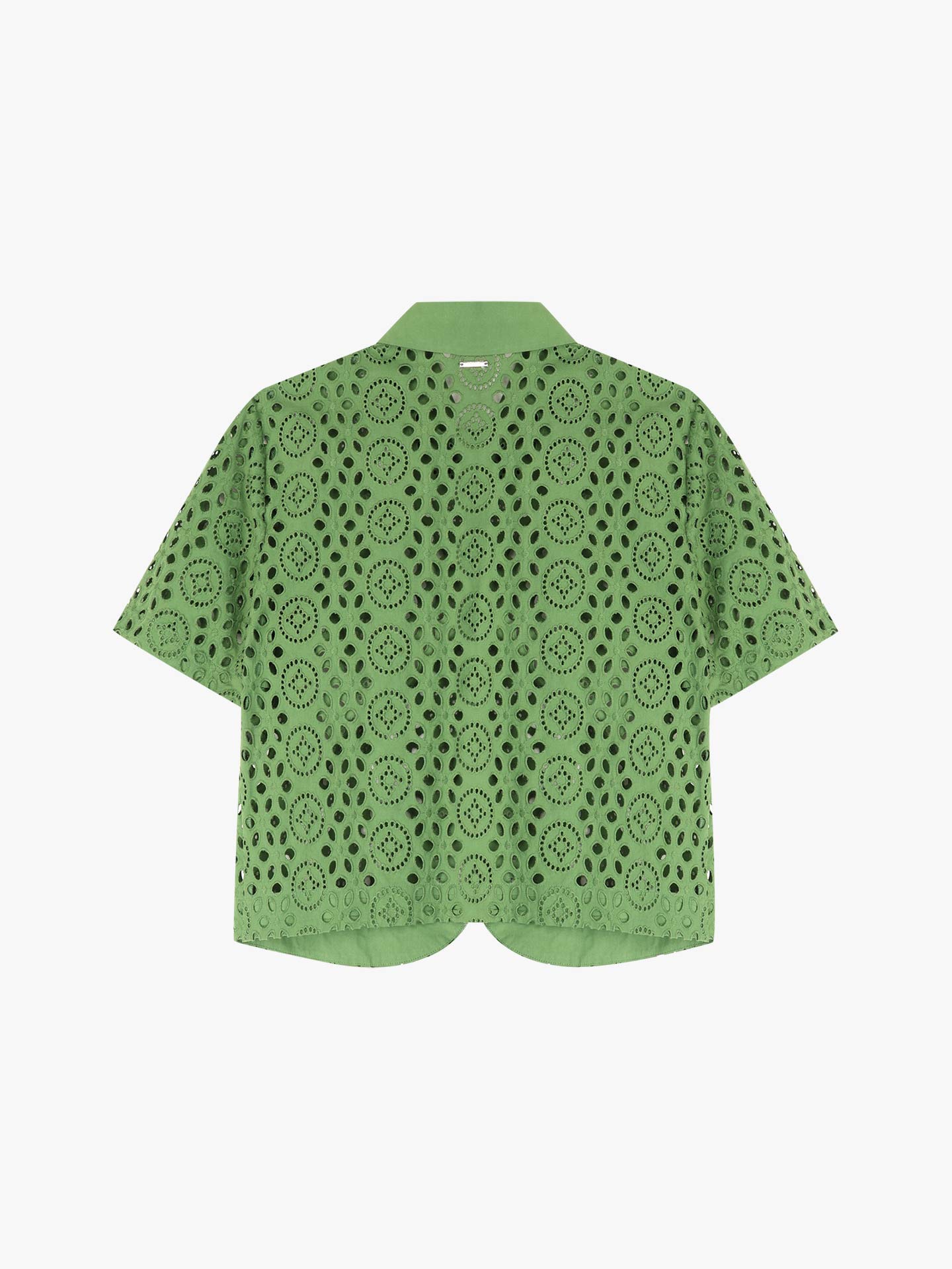 Camisa com Bordado Inglês