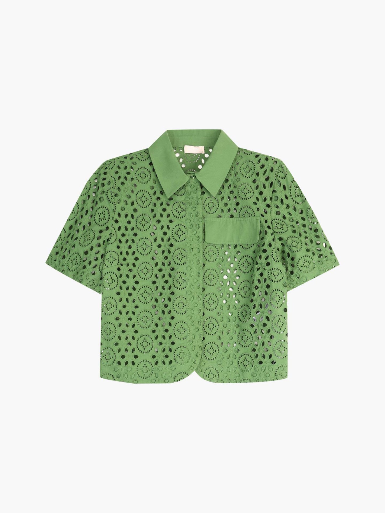 Camisa com Bordado Inglês