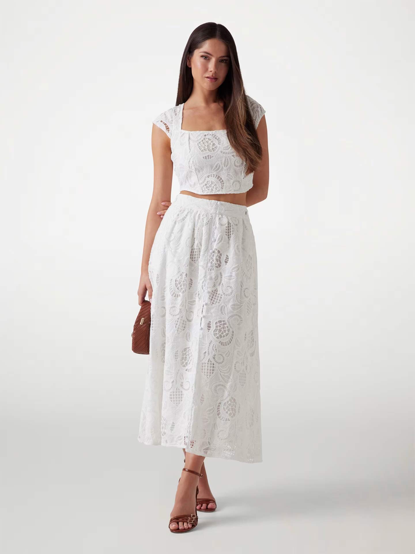 Top com Bordado Inglês