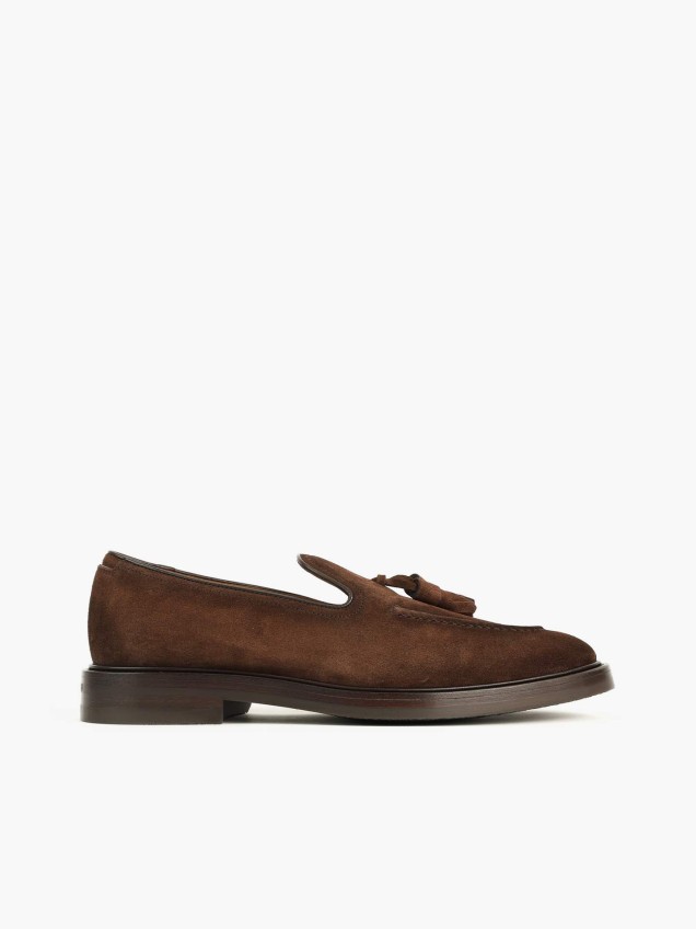 Loafers em Pele