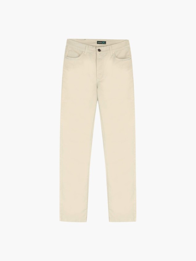 Calças Straight Fit