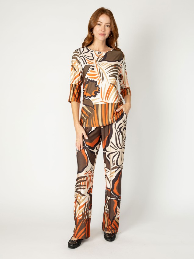 Blusa com Padrão