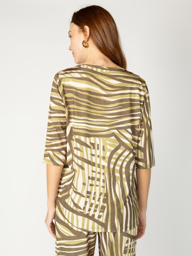 Blusa com Padrão