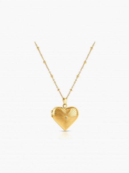 Colar Relicrio Heart Memories