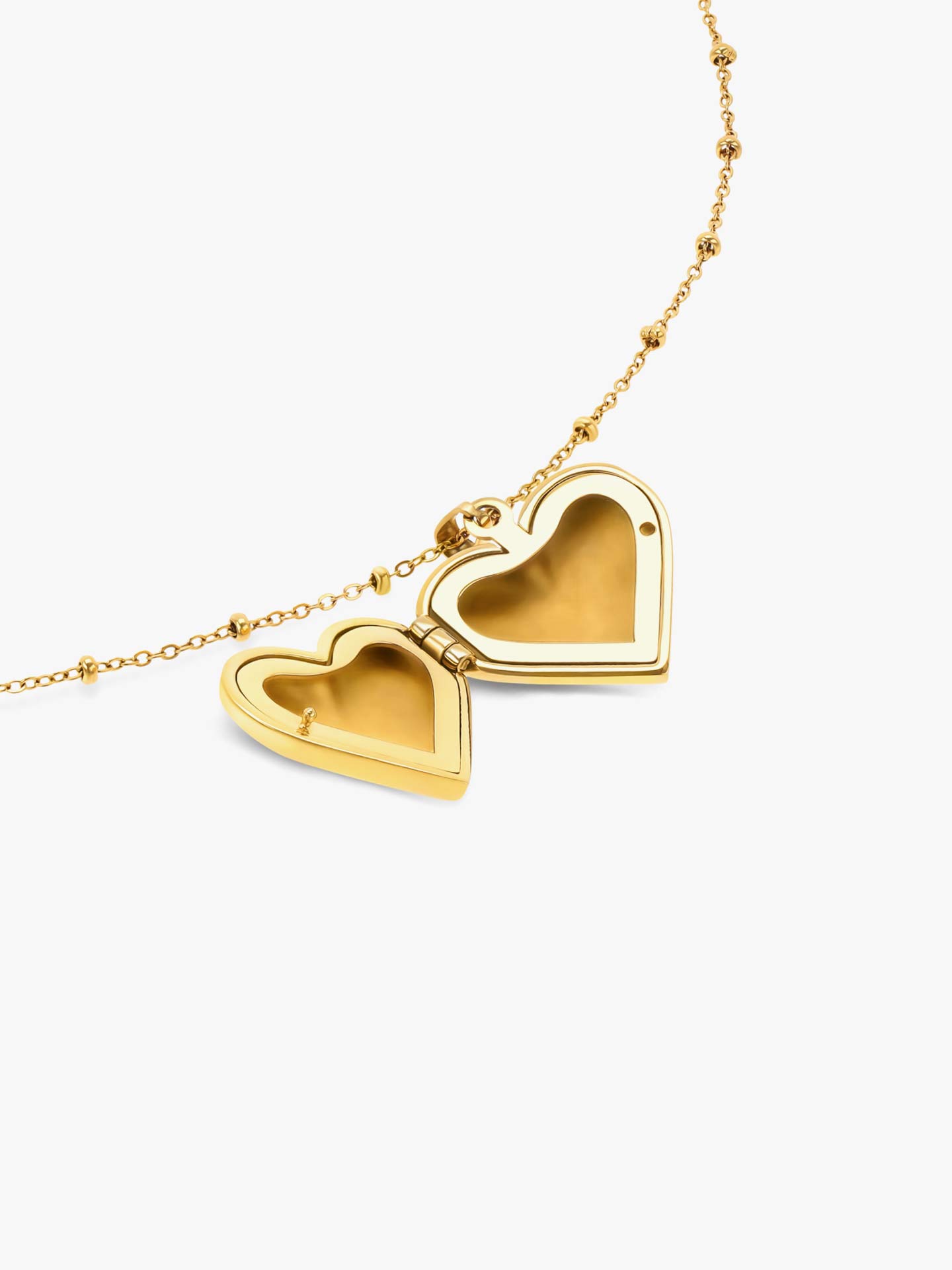 Colar Relicário Heart Memories