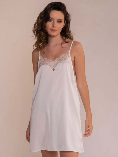 Camisa de Noite Pearl Glam