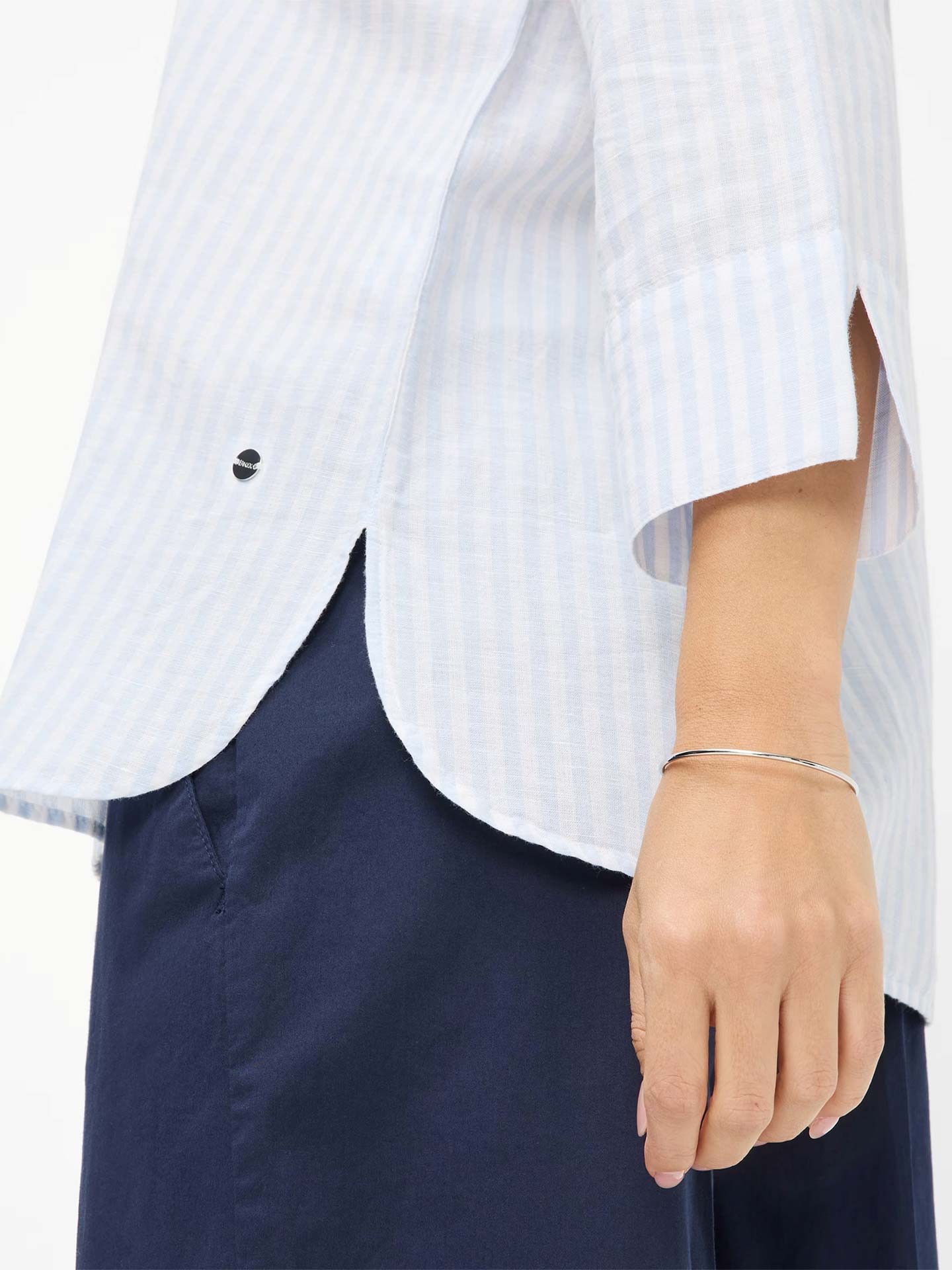 Camisa de Linho e Algodão